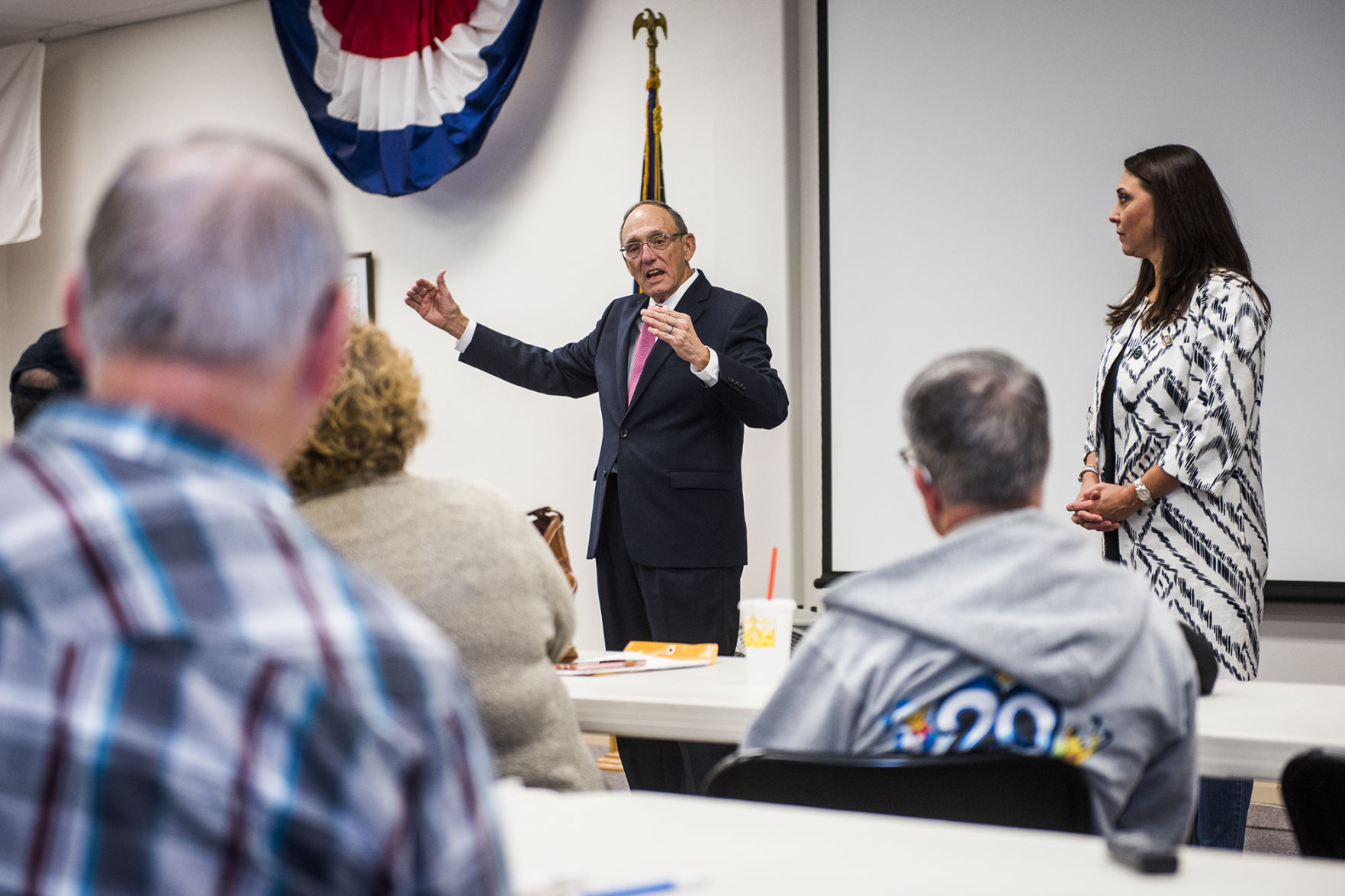 Jaime Herrera Beutler Speaks with Veterans in Chehalis